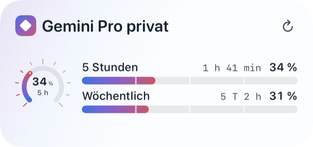 Widgets : Mittel, Gemini