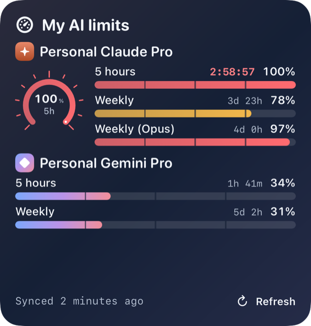 Widgets : Large